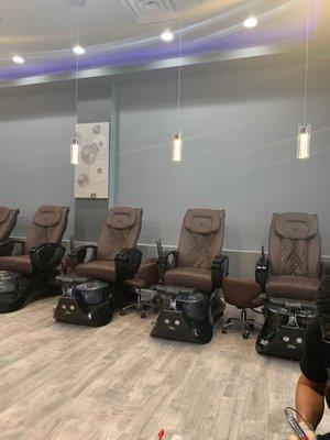 Pedicure chairs