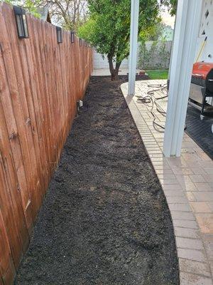 New soil looks great and ready for plants