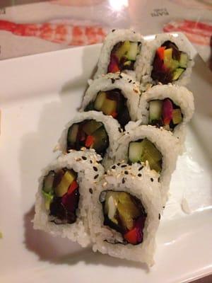 Veggie Roll (not on the menu), delicious!!