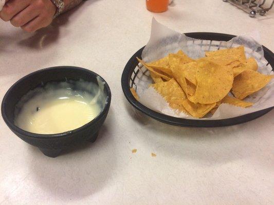 Chips and queso