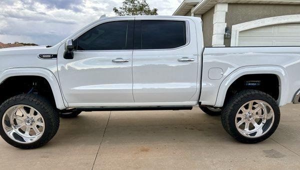 2021 GMC Sierra- Window tint