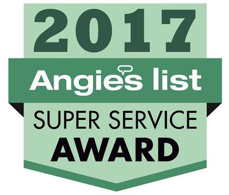 Over 300 +A ratings on Angie's List!