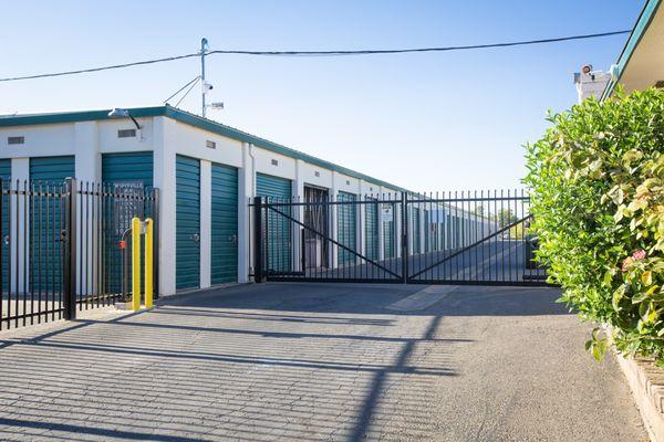 Entry Gate on north side of property, 14th Street