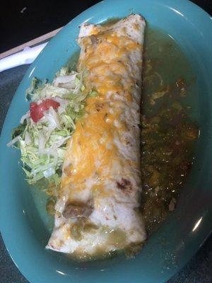 Beef burrito