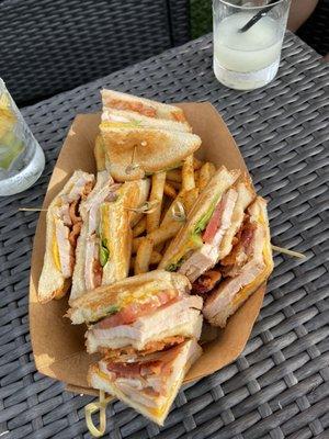 The turkey club was amazing! The fry seasoning was incredible ! Must try the fry!!!