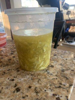 Egg drop soup