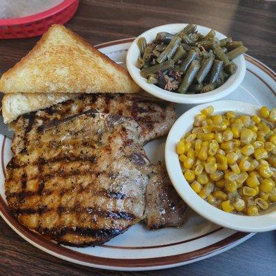 Bone-in pork chops