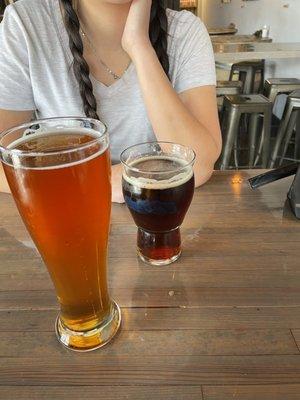 Oktoberfest Lager and an Irish Red Ale