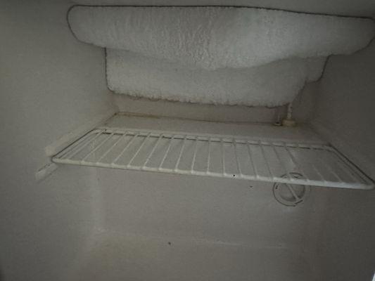 Fridge barely got cold but had plenty of ice in it.