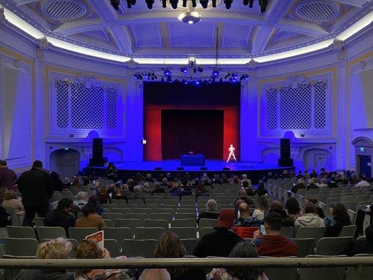 View from the ADA Seating Area (Very Back of Bottom Half)