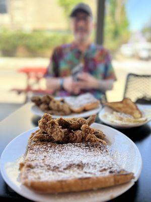 Chicken and French toast! You may want two orders.