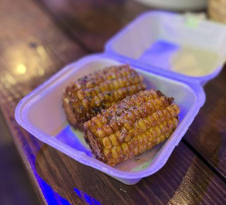 Fire roasted corn