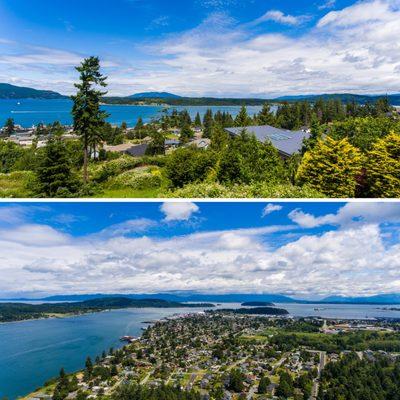 One of the many breath-taking views from Skyline in Anacortes, Washington.