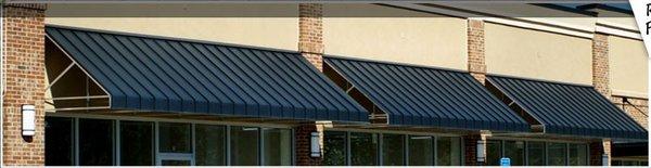 Standing Seam Metal Awning