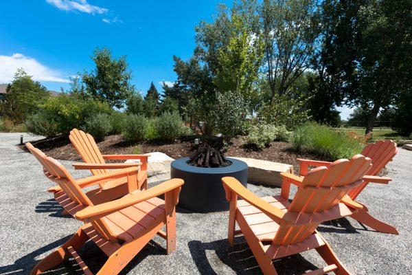 Fire Pit and Outdoor Kitchen