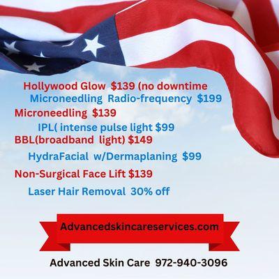 July Specials