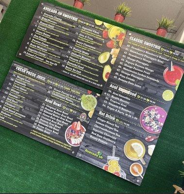 Great menu options ! Something for everyone