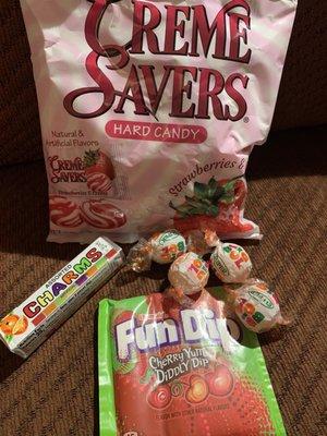 Creme Savers!!! As a kid growing up in the 80's....the other candies were just some of my faves.