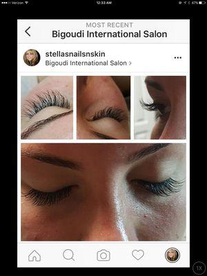 Eyelash extentions