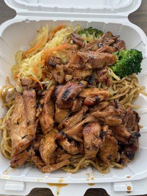 Spicy Chicken Yakisoba