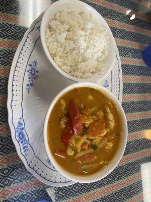 Yellow curry