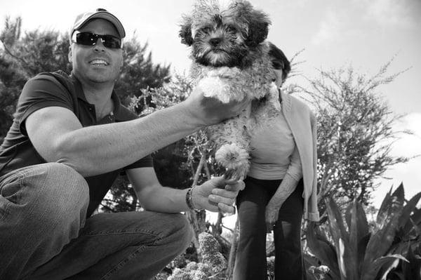 Mark & Friend in Laguna Beach, CA