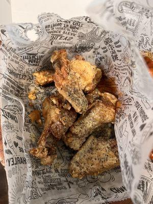 Bone in Lemon pepper wings