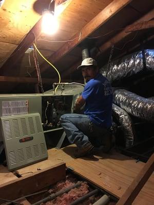 We service and repair your A/C