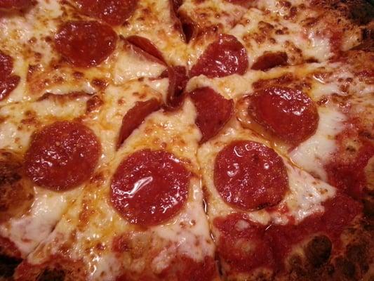 Pepperoni pizza.