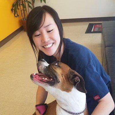 This is love. Everyone here is so genuine. Dr Chen is an outstanding veterinarian and definitely a lover of our furbabies.