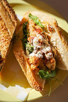 Roasted Cauliflower Sandwich