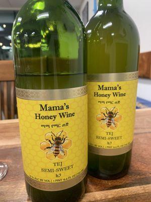 Mama's Honey wine - it's on tap but you can get bottles to go