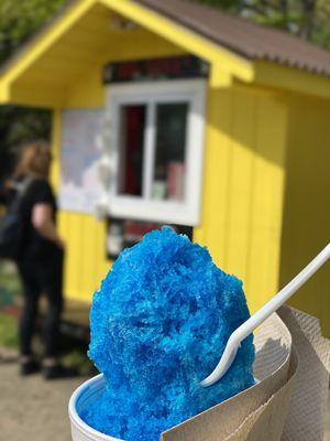 Medium Blue Raspberry Shaved Ice.