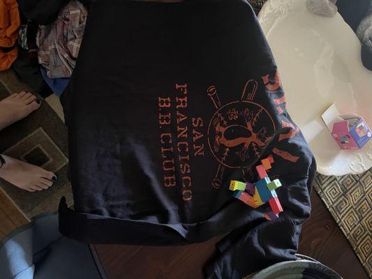 T-shirt was my birthday present!