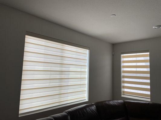 Motorized shades