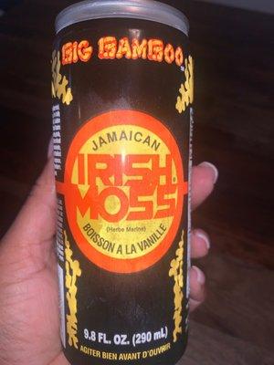 Jamaican Irish Moss- " love potion" Made with marine red algae that is boiled in milk with sugar or honey and various spices