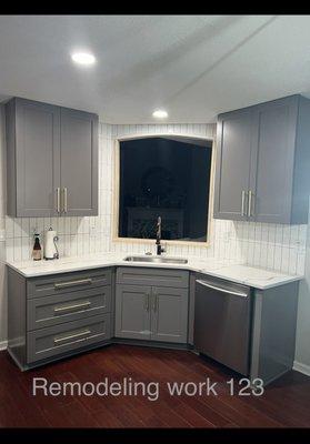 Kitchen cabinets