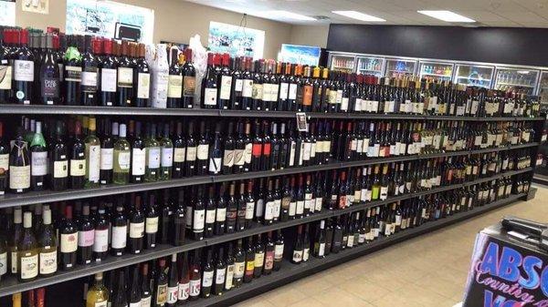 Wine selection row