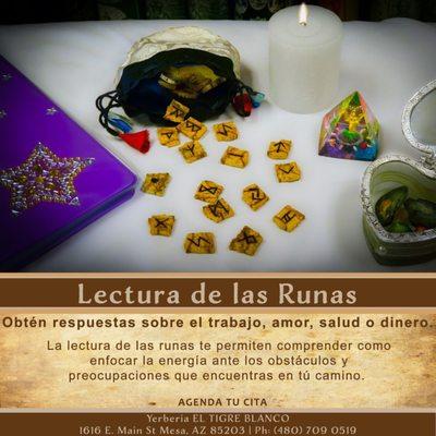 Lectura de runas  Los esperamos  Gracias