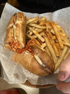 Chicken Parmesan Sub