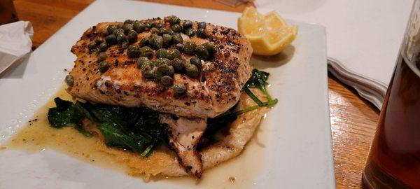 Salmon Piccata