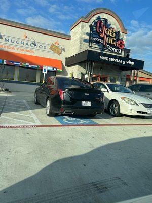 Handicapped violations