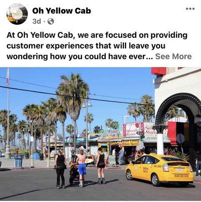 Oh Yellow Taxi Cab