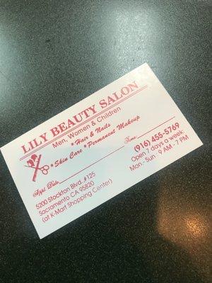 Lily Beauty Salon