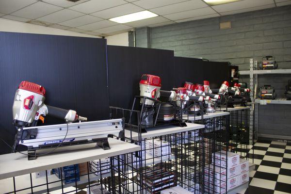 Line of Max USA tools sold at Jensen Fasteners in Sacramento