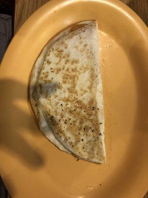 Cheese quesadilla