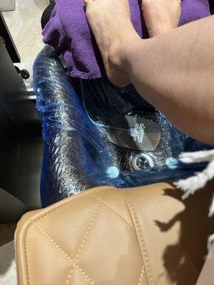 Portable Bubbles for pedicure