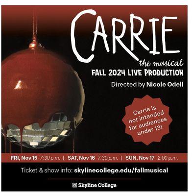 11/17/2024-   Spectacular Carrie!