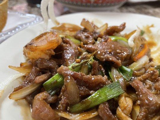 Mongolian beef