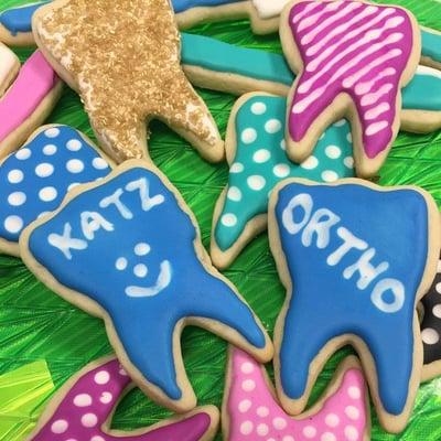 Everyone in Greensboro loves Katz Orthodontics Cookies!